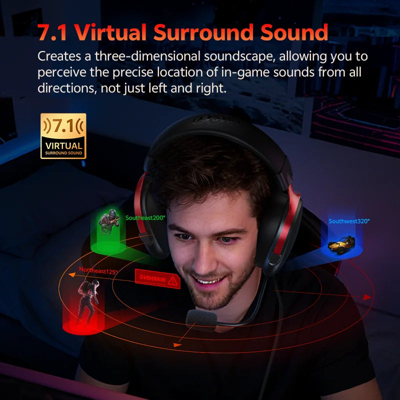 QCY VN200 Pro Gaming Headset