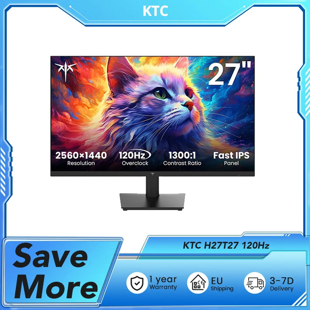 KTC H27T27 Office monitor 27 " 2560×1440 100Hz